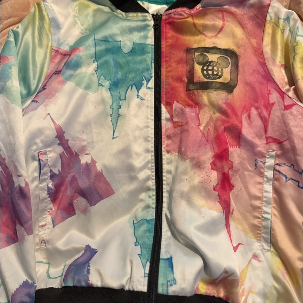 Disney Multicolor Jacket with Blue and Red